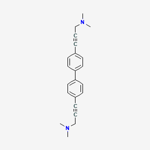 3,3'-([1,1'-Biphenyl]-4,4'-diyl)bis(N,N-dimethylprop-2-yn-1-amine)