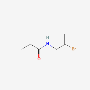 Propionamide, N-(2-bromoallyl)-