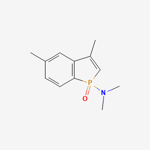 1-(Dimethylamino)-3,5-dimethyl-1H-1lambda~5~-phosphindol-1-one