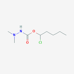 1-Chloropentyl 2,2-dimethylhydrazine-1-carboxylate