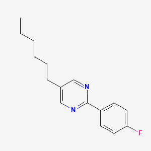 2-(4-Fluorophenyl)-5-hexylpyrimidine