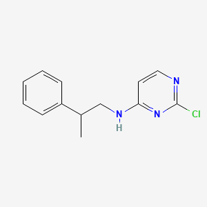 2-chloro-N-(2-phenylpropyl)pyrimidin-4-amine