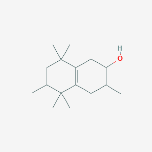 3,5,5,6,8,8-Hexamethyl-1,2,3,4,5,6,7,8-octahydronaphthalen-2-ol