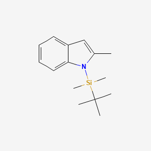 1-[tert-Butyl(dimethyl)silyl]-2-methyl-1H-indole