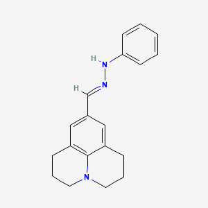 9-Julolidinecarboxaldehyde phenylhydrazone