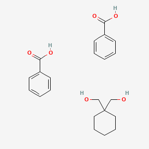 Benzoic acid--(cyclohexane-1,1-diyl)dimethanol (2/1)