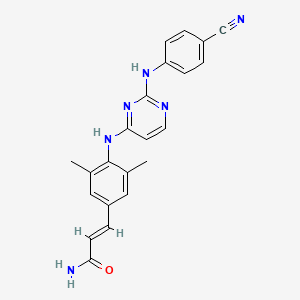 B1433784 Rilpivirine amide 1 impurity CAS No. 500288-66-4