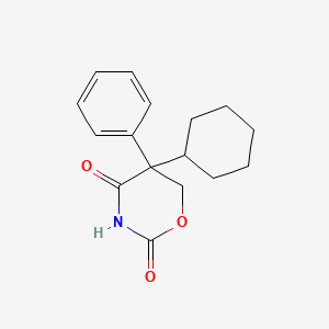 Dihydro-5-cyclohexyl-5-phenyl-2H-1,3-oxazine-2,4(3H)-dione