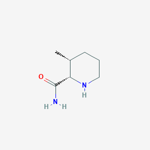 cis-3-Methylpiperidine-2-carboxamide