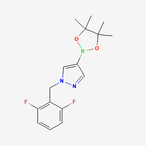 1-(2,6-Difluorobenzyl)-4-(4,4,5,5-tetramethyl-[1,3,2]dioxaborolan-2-yl)-1H-pyrazole