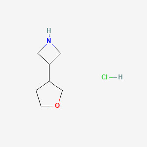 3-(Oxolan-3-yl)azetidine hydrochloride