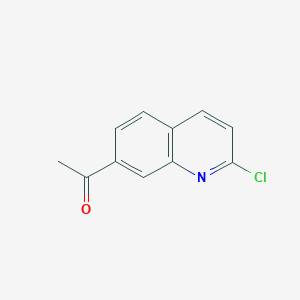 1-(2-Chloroquinolin-7-yl)ethanone