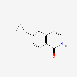 1(2H)-Isoquinolinone, 6-cyclopropyl-