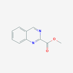 molecular formula C10H8N2O2 B1433829 甲基喹唑啉-2-羧酸酯 CAS No. 1607787-61-0