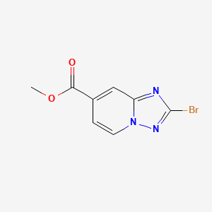 Methyl 2-bromo-[1,2,4]triazolo[1,5-a]pyridine-7-carboxylate