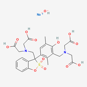 molecular formula C25H29N2NaO13S B1433837 Methylxylenol blue CAS No. 29412-85-9