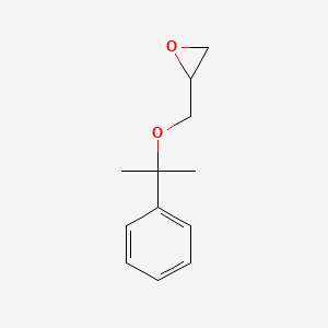 2-{[(2-Phenylpropan-2-yl)oxy]methyl}oxirane