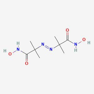 2,2'-[(E)-Diazenediyl]bis(N-hydroxy-2-methylpropanamide)