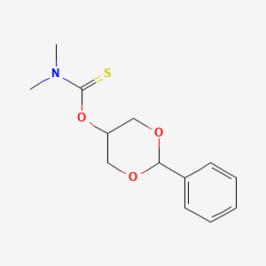 O-(2-Phenyl-1,3-dioxan-5-yl) dimethylcarbamothioate