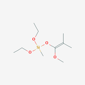 5-Ethoxy-5-methyl-3-(propan-2-ylidene)-2,4,6-trioxa-5-silaoctane