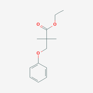 Ethyl 2,2-dimethyl-3-phenoxypropanoate