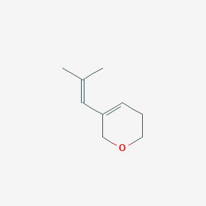 5-(2-Methylprop-1-en-1-yl)-3,6-dihydro-2H-pyran