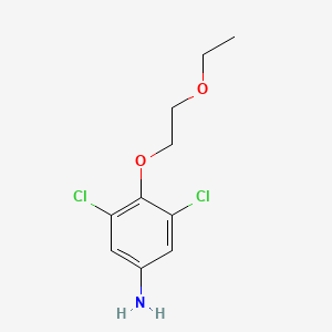 3,5-Dichloro-4-(2-ethoxyethoxy)aniline