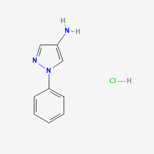 1-Phenyl-1H-pyrazol-4-amine hydrochloride