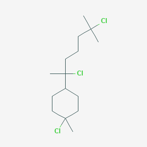 1-Chloro-4-(2,6-dichloro-6-methylheptan-2-yl)-1-methylcyclohexane