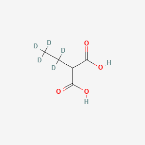 molecular formula C5H8O4 B1433883 Ethyl-D5-malonic acid CAS No. 66311-22-6