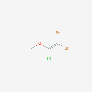 1,1-Dibromo-2-chloro-2-methoxyethene