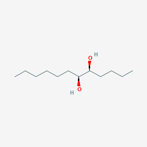 molecular formula C12H26O2 B1433884 threo-5,6-Dodecanediol CAS No. 70859-33-5