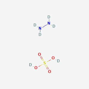 molecular formula H6N2O4S B1433893 Hydrazine sulfate-D6 CAS No. 24310-86-9