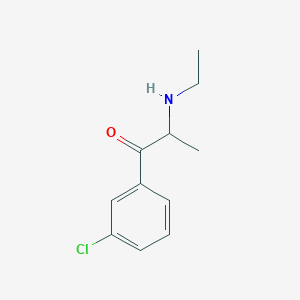 molecular formula C11H14ClNO B1433900 3-氯乙卡西酮 CAS No. 2150476-60-9