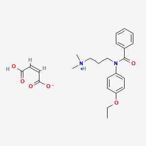 N-(3-(Dimethylamino)propyl)-4'-ethoxybenzanilide maleate