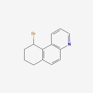 10-Bromo-7,8,9,10-tetrahydrobenzo[f]quinoline