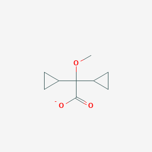 Dicyclopropyl(methoxy)acetate