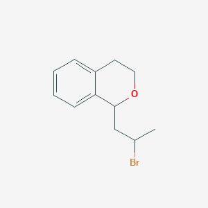 1-(2-Bromopropyl)-3,4-dihydro-1H-2-benzopyran