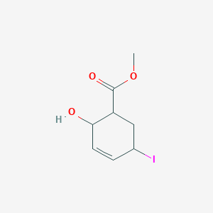 Methyl 2-hydroxy-5-iodocyclohex-3-ene-1-carboxylate