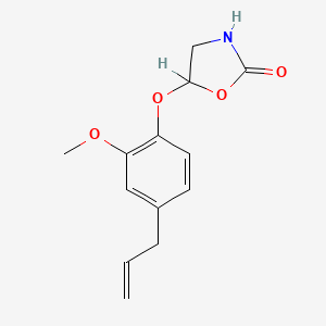 5-(4-Allyl-2-methoxyphenoxy)-2-oxazolidinone