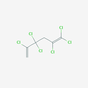 1,5-Hexadiene, 1,1,2,4,4,5-hexachloro-