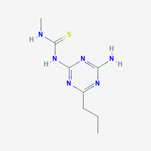 Thiourea, N-(4-amino-6-propyl-1,3,5-triazin-2-yl)-N'-methyl-