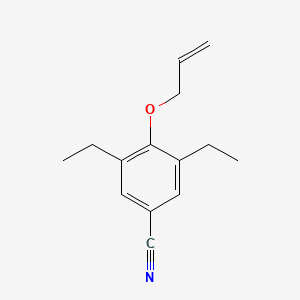 Benzonitrile, 4-(allyloxy)-3,5-diethyl-