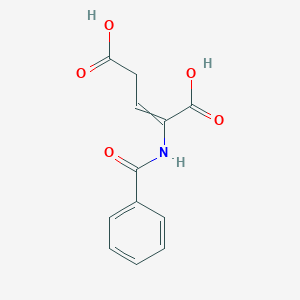 2-Benzamidopent-2-enedioic acid