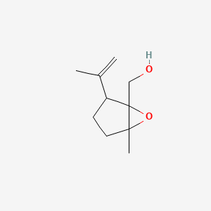 [5-Methyl-2-(prop-1-en-2-yl)-6-oxabicyclo[3.1.0]hexan-1-yl]methanol