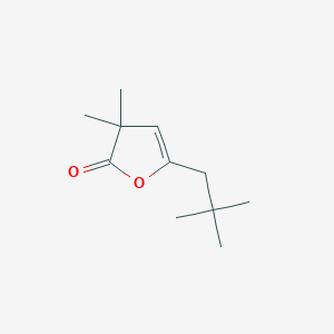 5-(2,2-Dimethylpropyl)-3,3-dimethylfuran-2(3H)-one