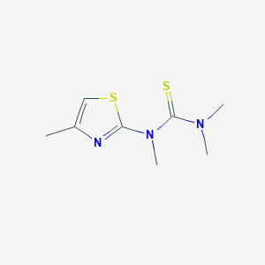 N,N,N'-Trimethyl-N'-(4-methyl-1,3-thiazol-2-yl)thiourea