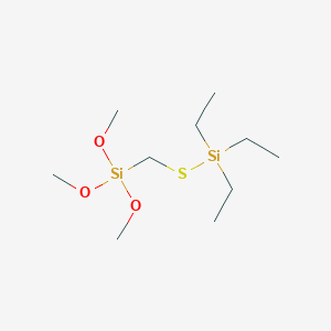 6,6-Diethyl-3,3-dimethoxy-2-oxa-5-thia-3,6-disilaoctane