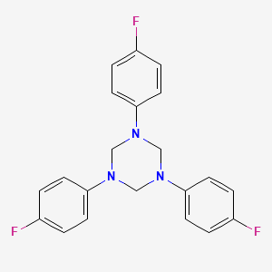 1,3,5-Triazine, 1,3,5-tris(4-fluorophenyl)hexahydro-