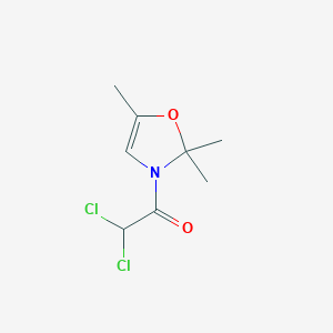 2,2-Dichloro-1-(2,2,5-trimethyl-1,3-oxazol-3(2H)-yl)ethan-1-one